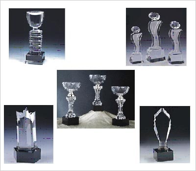 Custom Glass Trophies