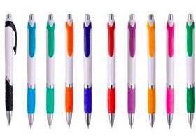 Promotional plastic ball pens with logo