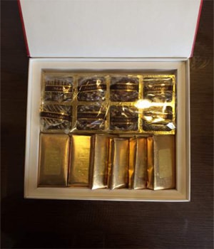 Golden Gift Chocolate Packs